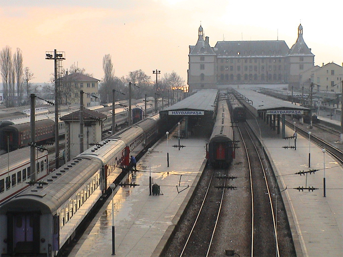 La stazione ferroviaria di Haydarpasa a Istanbul
