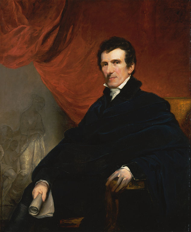 ohnJackson,"AntonioCnova", 1819-1820, New Haven (Connecticut), Yale Center for British Art, Paul Mellon Collection, olio su tela, 124,5x102,2 cm.