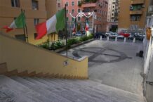 croce celtica Acca Larentia Roma