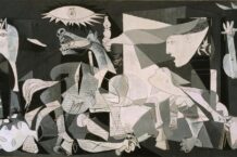 Guernica, il capolavoro di Pablo Picasso dedicato al massacro. Simbolo di una lotto contro le guerre: una lotta persa, se pensiamo alla storia di Gaza, Buca e Srebrenica