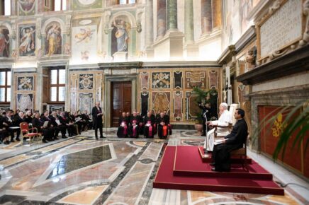 Papa Leone incontro ambasciatori