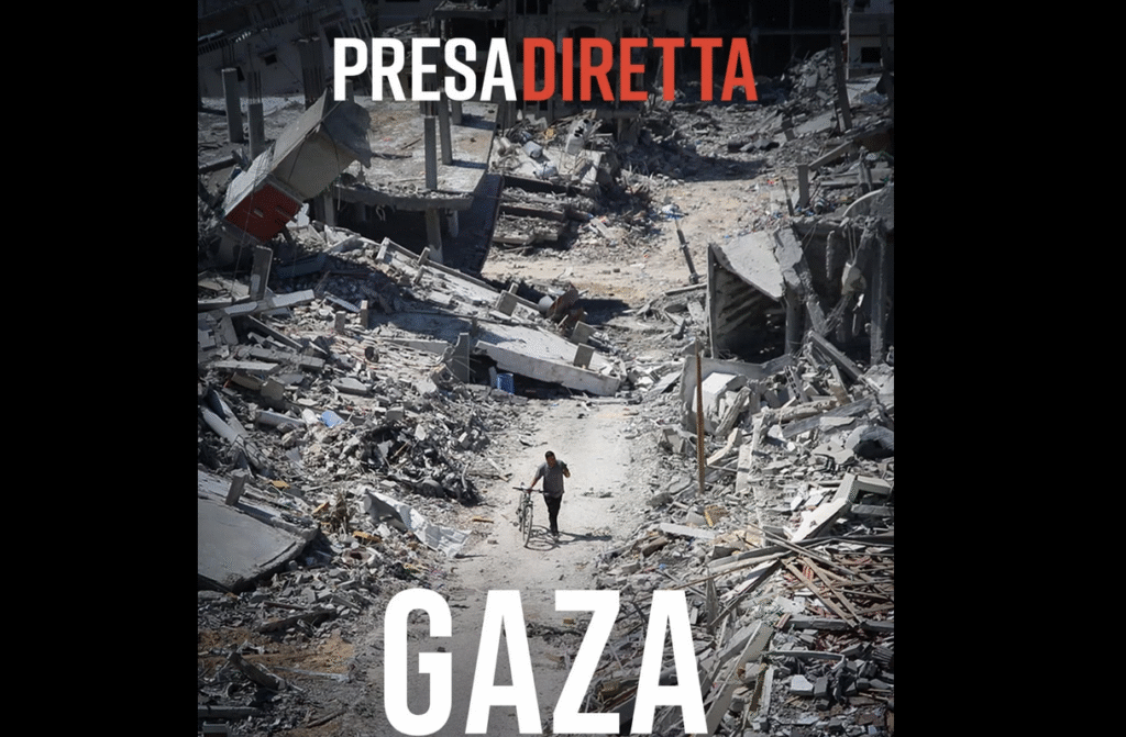 Presa Diretta di Riccardo Iacona ha dedicato una puntata a Gaza, un servizio curato da una giornalista e una fotografa di Gaza, Fatema e Hassan. Qualcuno ha mosso addirittura l'accusa di antisemitismo. Gad Lerner ha difeso il servizio giornalistico e la sua qualità.