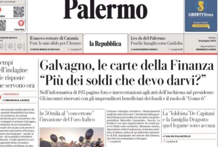 Gaetano Galvagno, uomo di fiducia di Ignazio La Russa, presidente dell’Assemblea Regionale Siciliana, indagato per corruzione a Palermo