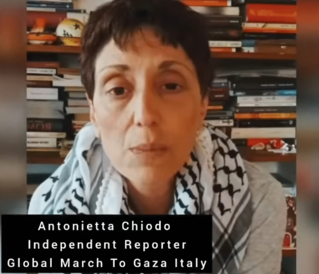 Antonietta Chiodo, Global March to Gaza