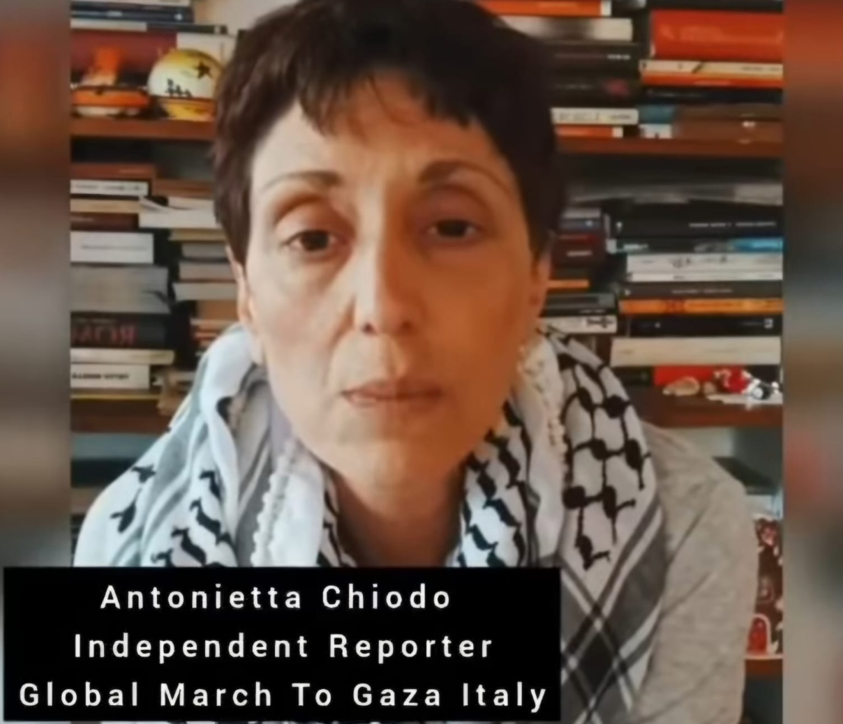 Antonietta Chiodo, Global March to Gaza