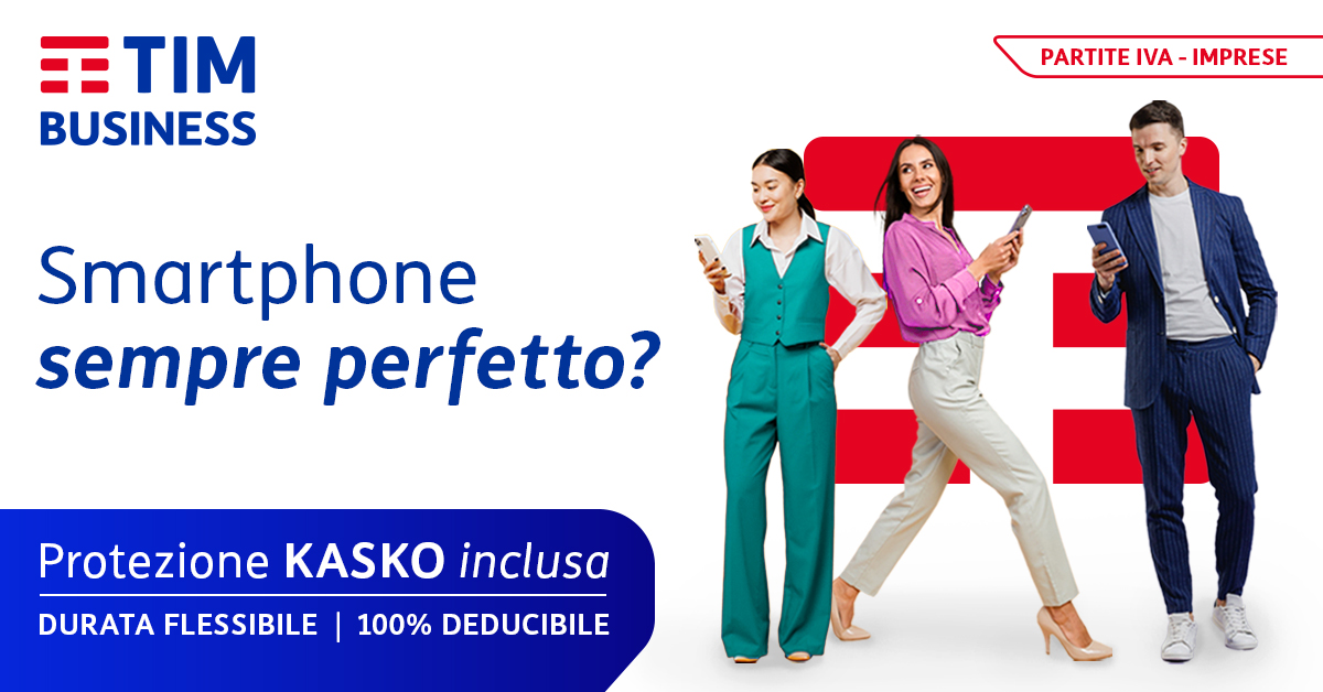 Al via il noleggio operativo di telefoni e tablet con TIM