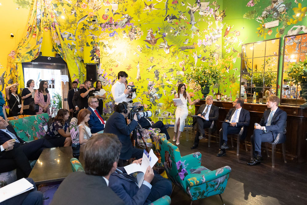 Un'immagine dell'evento di Fondazione Lilly per l?italia, che finanzierà 30 dottorati in 30 università italiane