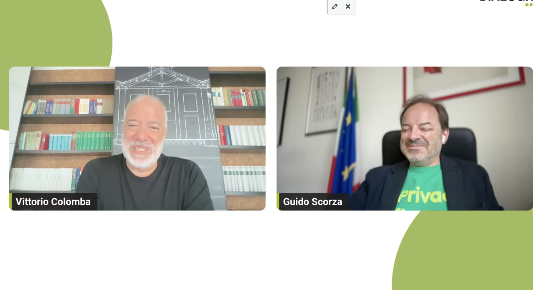 Dialoghi, il dialogo sulla privacy tra Vittorio Colomba e Guido Scorza prosegue