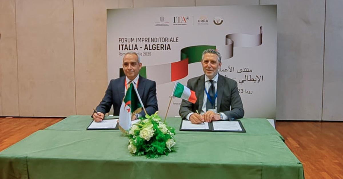 Firma dell'accordo tra Sparkle e Algérie Telekom
