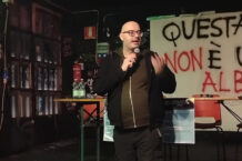 Angelo Junior Avelli, attivista per la casa a Milano e da da qualche anno tra i coordinatori del Social Forum dell’Abitare.