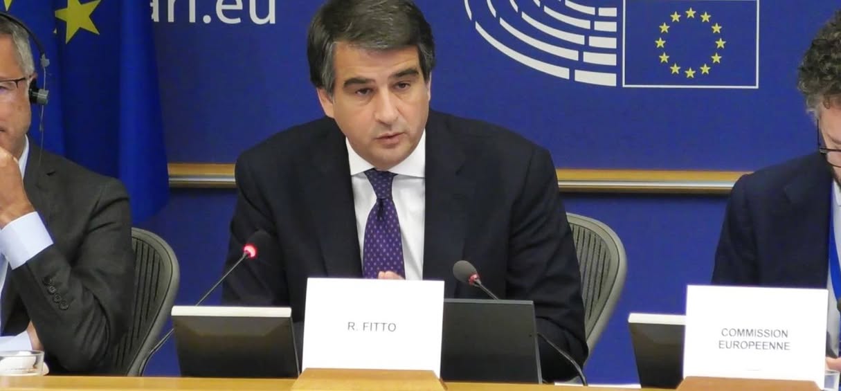 Raffaele Fitto, vicepresidente della Commissione Ue, uomo di fiducia di Giorgia Meloni. Tanto che la premier starebbe pensando a lui come futuro presidente della Repubblica