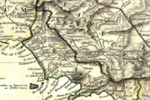 mappa della Campania storica