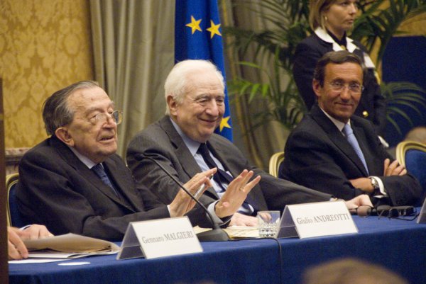 Giulio Andreotti Cossiga Fini