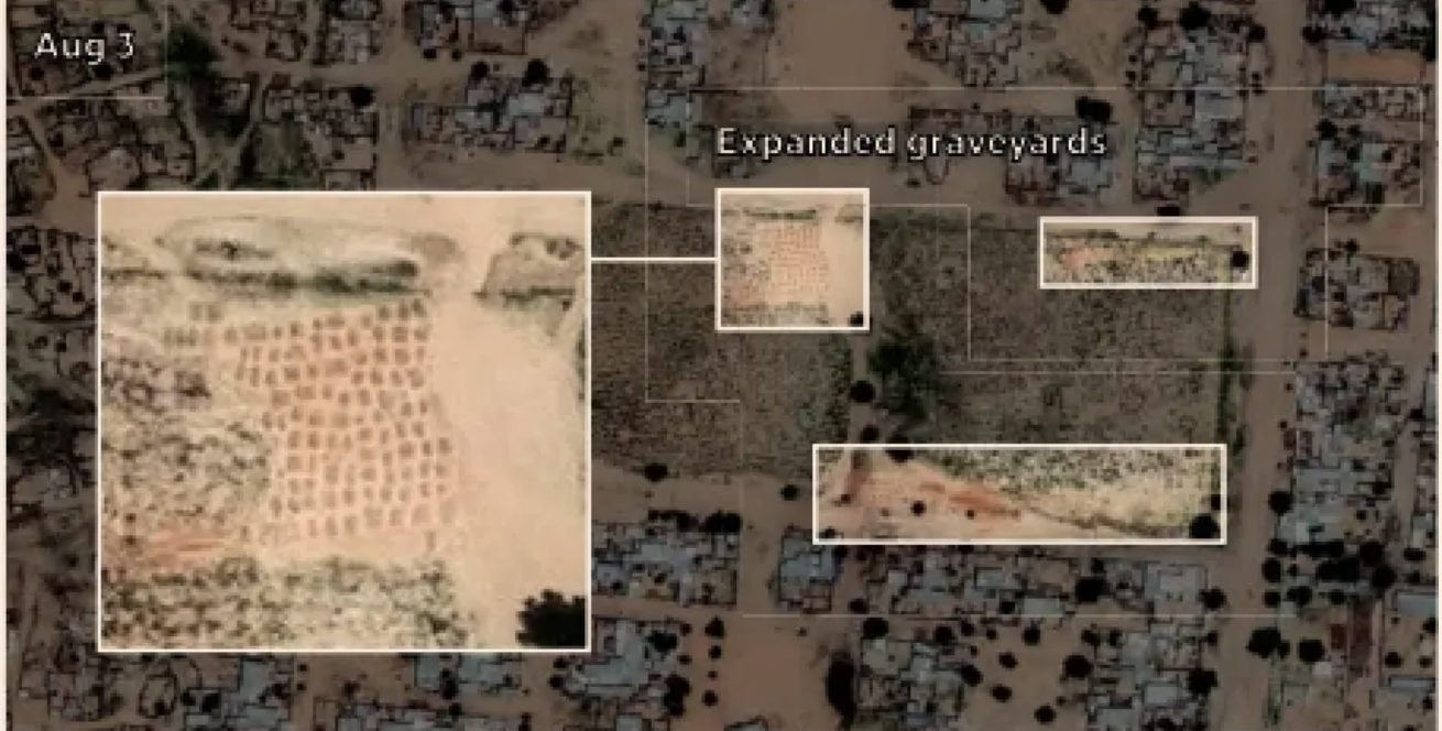 Immagini satellitari sul Sudan e i massacri del darfur