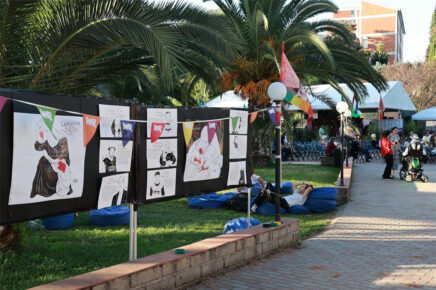 festa AVS Roma Monk Gaza