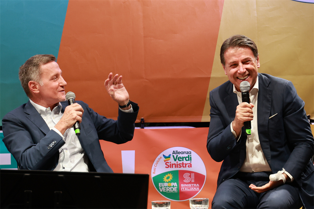 Giuseppe Conte Giannini festa AVS