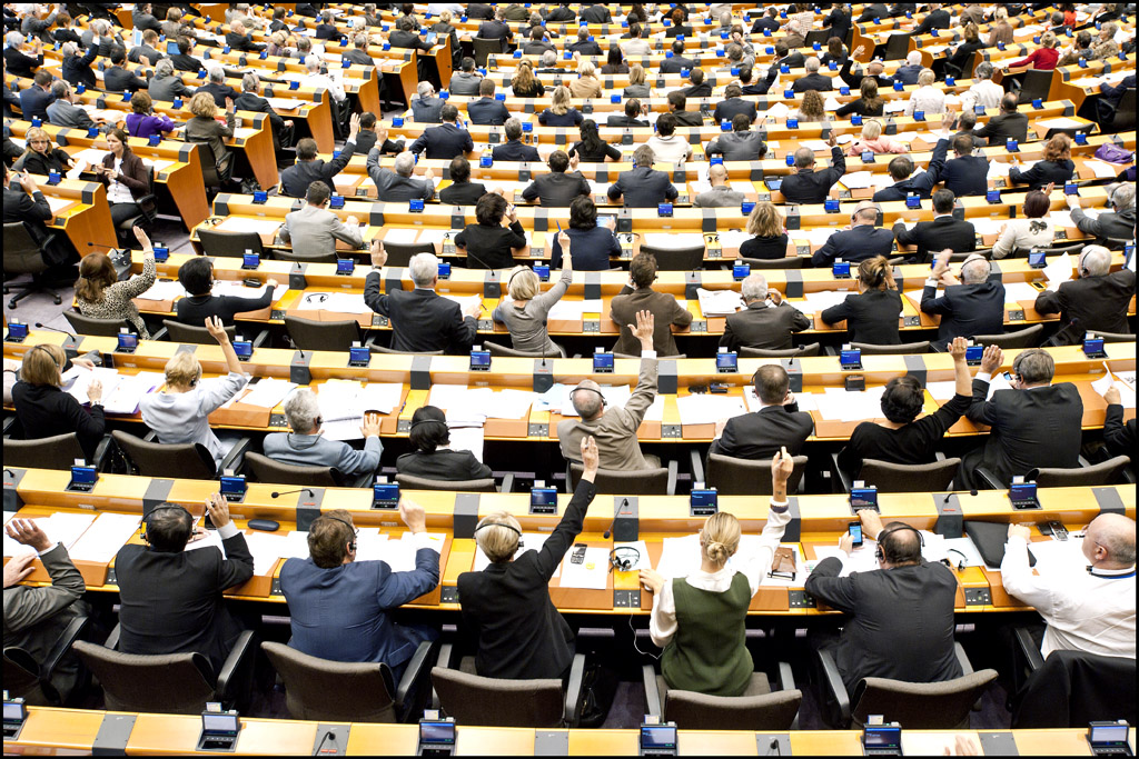 Immagine di repertorio del parlamento eurpeo. Un'analisi del Financial Times rivela come 200 eurodeputati siano in potenziale conflitto di interessi