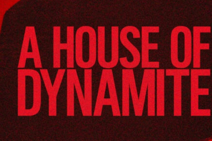 A House of Dynamite: il titolo del film in caratteri rossi