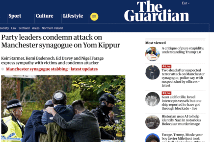 attentato sinagoga Manchester