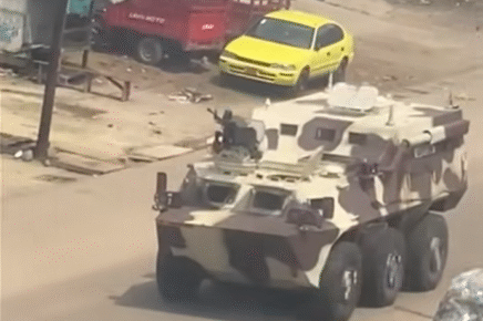 camerun esercito spara sulla folla