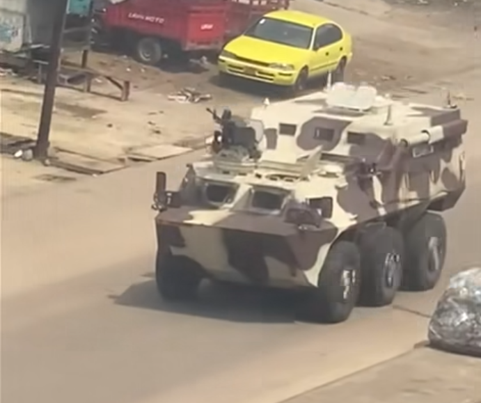 camerun esercito spara sulla folla