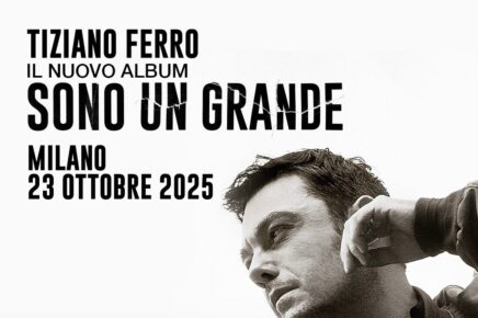 Tiziano Ferro, presenta il sour per il nuovo Album Sono un Grande, su TIM Vision