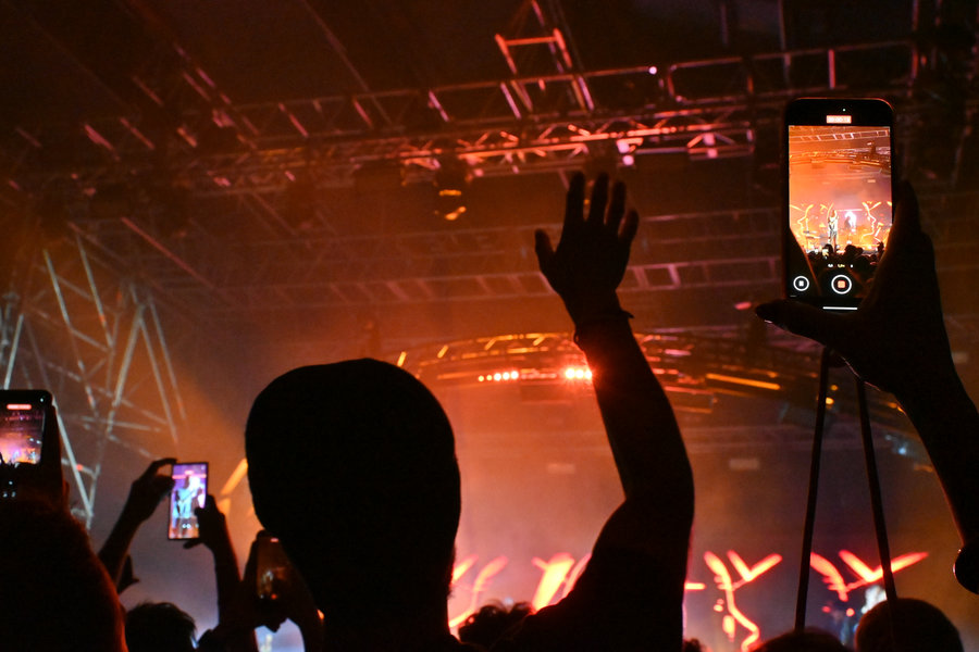 Atlantico concerto I Cani pubblico