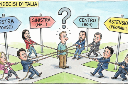 gli indecisi al voto in Italia sono decisivi