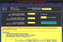 Controllore della Bolletta 2.0 per risparmiare