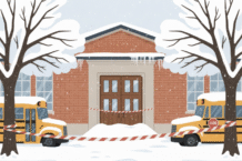 Molte scuole resteranno chiuse il 7 gennaio a causa della neve