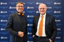 Da sx Davide Passero (a.d. di Alleanza Assicurazioni) e Giancarlo Fancel (a.d. di Generali Italia)