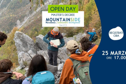 Open Day Laurea Magistrale MOUNTAINSIDE