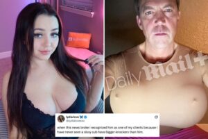 Bryon Noem ha pagato una modella 25 dollari al minuto per delle chiacchiere spinte, mentre lui rivela la sua insolita perversione.