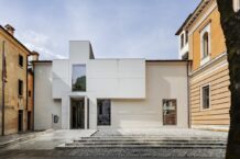 L'ingresso del museo Bailo a Treviso