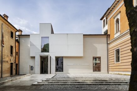 L'ingresso del museo Bailo a Treviso