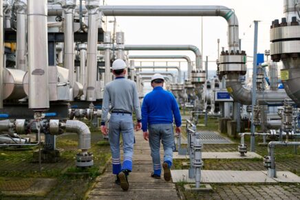 Il sito di stoccaggio del Gas di Bordolano. In Italia già raggiunto il 60%