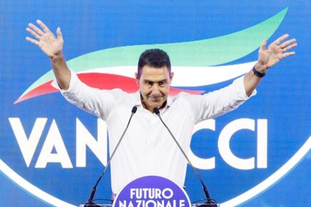 Roberto Vannacci, europarlamentare e presidente di Futuro Nazionale