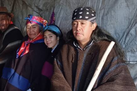 Jaime Huenchullan. Comunidad mapuche de Temucuicui.