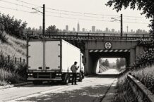 camion sottopassaggio Milano VLD